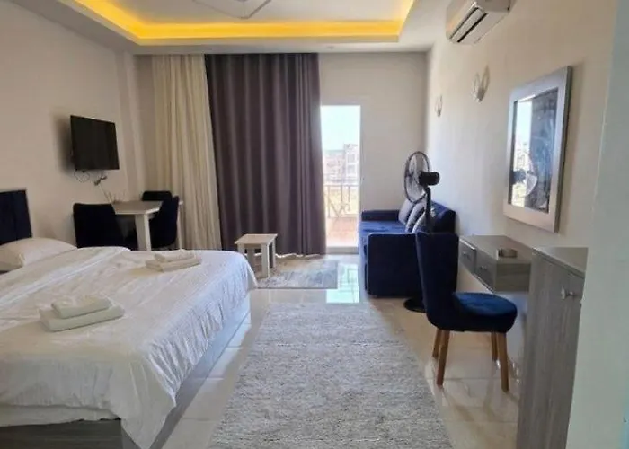 Charming Sea View - Selena Bay شقة الغردقة